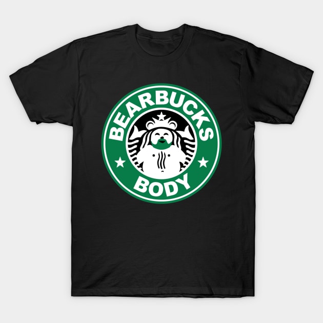 Bearbucks Body T-Shirt by GingerbearTease